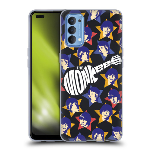 The Monkees Graphics Band Members Soft Gel Case for OPPO Reno 4 5G