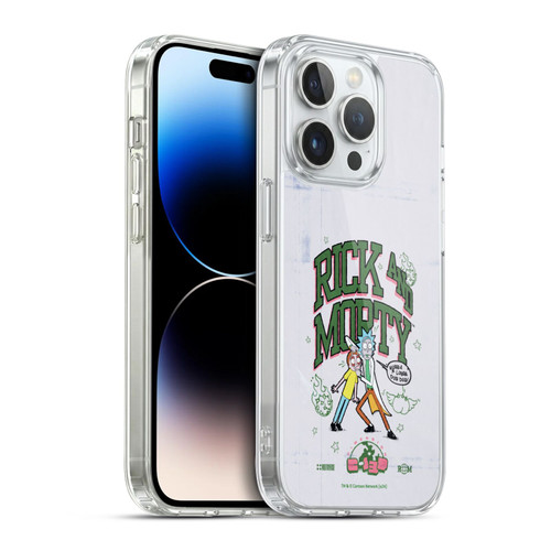 Rick And Morty Duo Graphics Wubb A Lubba Dub Dub Soft Gel Case for Apple iPhone 14 Pro & MagSafe