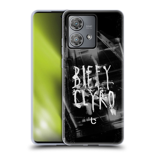 Biffy Clyro Graphics Black White Soft Gel Case for Motorola Edge 40 Neo 5G