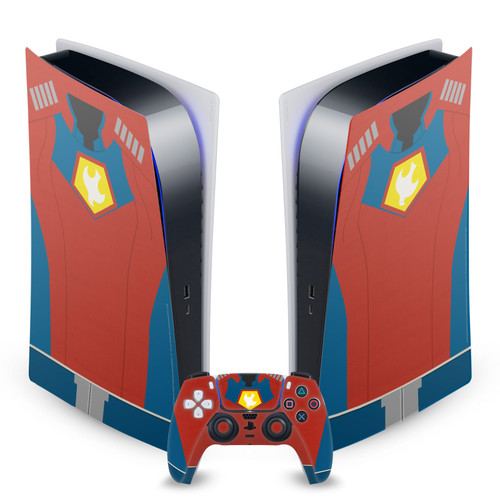 Peacemaker: Television Series Graphics Costume Vinyl Sticker Skin Decal Cover for Sony PS5 Digital Edition Bundle
