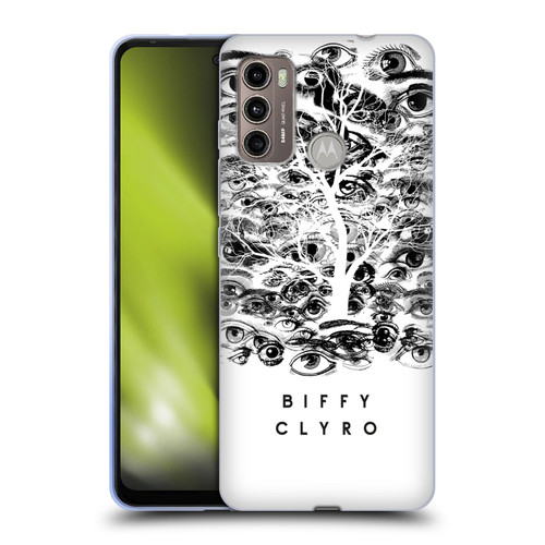 Biffy Clyro Graphics Eyes Soft Gel Case for Motorola Moto G60 / Moto G40 Fusion