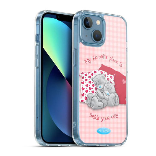 Me To You Classic Tatty Teddy Hug Soft Gel Case for Apple iPhone 13 Mini & MagSafe
