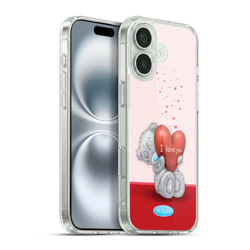 Me To You Classic Tatty Teddy I Love You Soft Gel Case for Apple iPhone 16 Plus & MagSafe