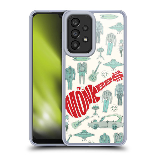 The Monkees Graphics Pattern Soft Gel Case for Samsung Galaxy A33 5G (2022)