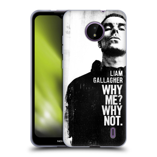 Liam Gallagher Graphics Why Me Soft Gel Case for Nokia C10 / C20