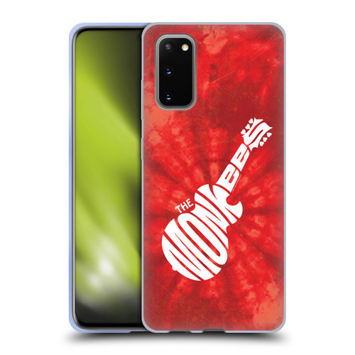 The Monkees Graphics Logo In Red Soft Gel Case for Samsung Galaxy S20 / S20 5G