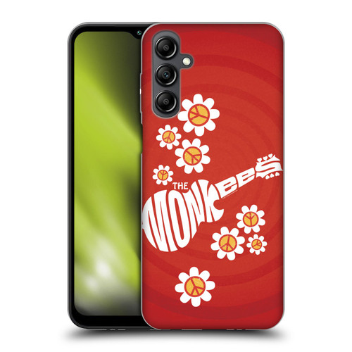 The Monkees Graphics Pattern In Red Soft Gel Case for Samsung Galaxy M14 5G