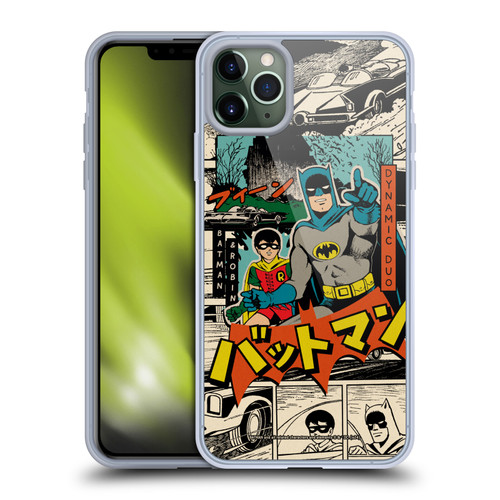 Batman DC Comics Bat-Manga! Collage Soft Gel Case for Apple iPhone 11 Pro Max & MagSafe