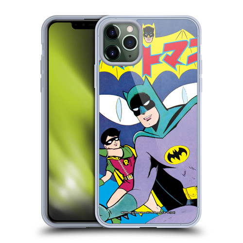 Batman DC Comics Bat-Manga! Comic Book Cover Soft Gel Case for Apple iPhone 11 Pro Max & MagSafe