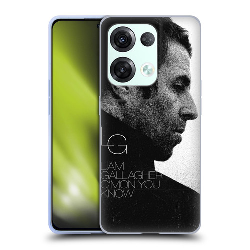 Liam Gallagher Graphics C'mon You Know Album Soft Gel Case for OPPO Reno8 Pro