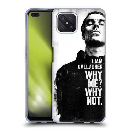 Liam Gallagher Graphics Why Me Soft Gel Case for OPPO Reno4 Z 5G