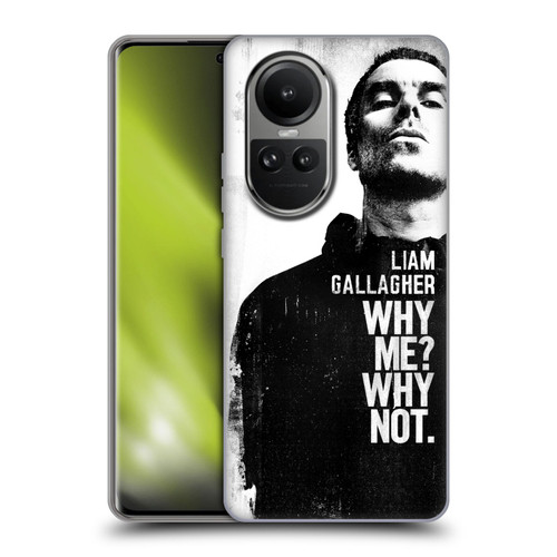 Liam Gallagher Graphics Why Me Soft Gel Case for OPPO Reno10 5G / Reno10 Pro 5G
