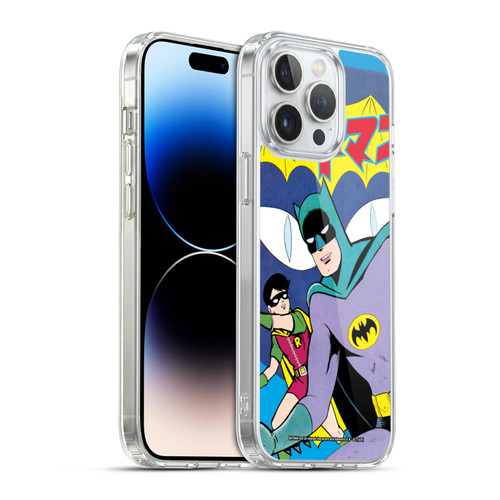 Batman DC Comics Bat-Manga! Comic Book Cover Soft Gel Case for Apple iPhone 14 Pro Max & MagSafe