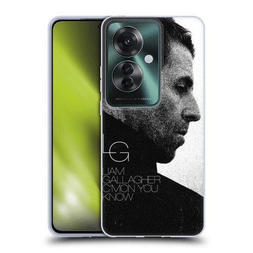 Liam Gallagher Graphics C'mon You Know Album Soft Gel Case for OPPO Reno11 F 5G / F25 Pro 5G