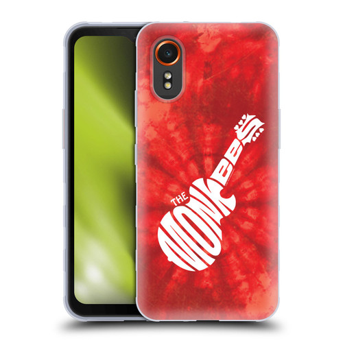 The Monkees Graphics Logo In Red Soft Gel Case for Samsung Galaxy Xcover7 5G