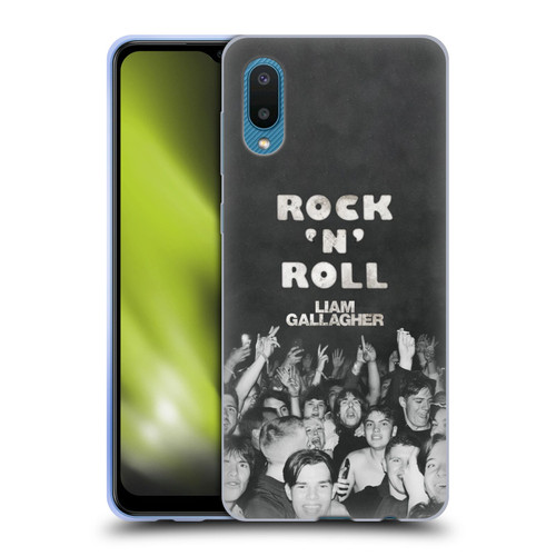 Liam Gallagher Graphics Album Cover Soft Gel Case for Samsung Galaxy A02/M02 (2021)