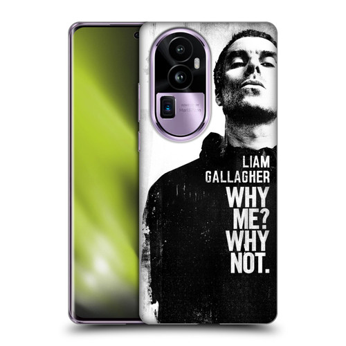 Liam Gallagher Graphics Why Me Soft Gel Case for OPPO Reno10 Pro+