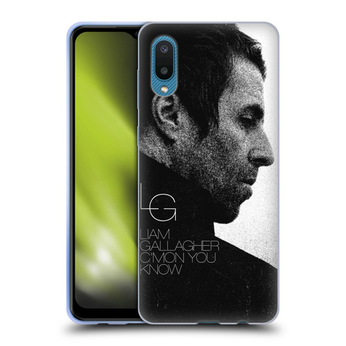Liam Gallagher Graphics C'mon You Know Album Soft Gel Case for Samsung Galaxy A02/M02 (2021)