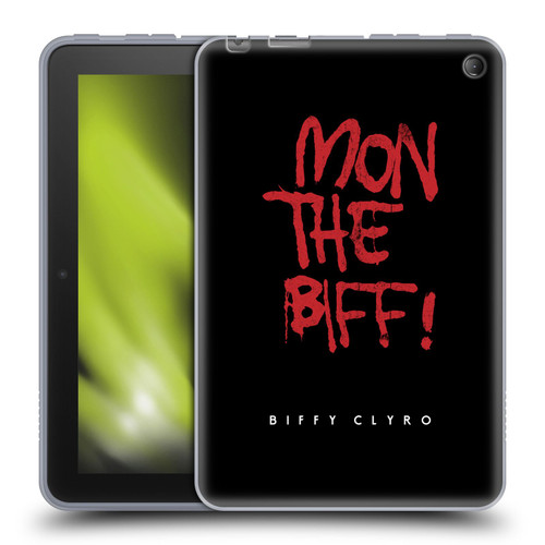 Biffy Clyro Graphics Mon The Biff Soft Gel Case for Amazon Fire 7 2022