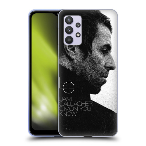 Liam Gallagher Graphics C'mon You Know Album Soft Gel Case for Samsung Galaxy A32 5G / M32 5G (2021)