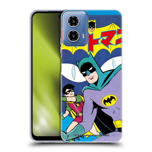 Batman DC Comics Bat-Manga! Comic Book Cover Soft Gel Case for Motorola Moto G34 5G