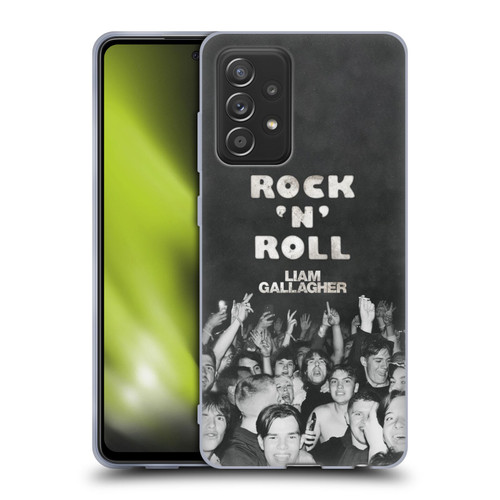 Liam Gallagher Graphics Album Cover Soft Gel Case for Samsung Galaxy A52 / A52s / 5G (2021)