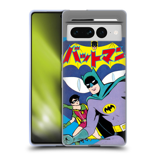 Batman DC Comics Bat-Manga! Comic Book Cover Soft Gel Case for Google Pixel 7 Pro