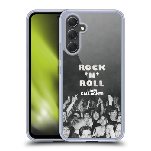 Liam Gallagher Graphics Album Cover Soft Gel Case for Samsung Galaxy A54 5G