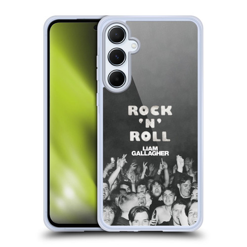 Liam Gallagher Graphics Album Cover Soft Gel Case for Samsung Galaxy A55 5G