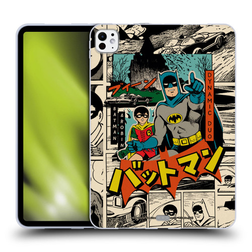 Batman DC Comics Bat-Manga! Collage Soft Gel Case for Apple iPad Pro 11 M4 2024