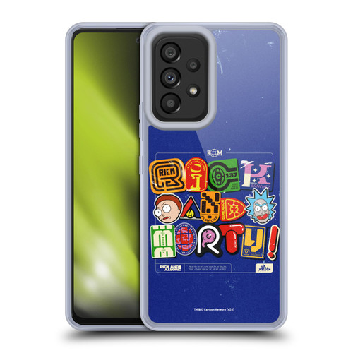 Rick And Morty Duo Graphics Typography Soft Gel Case for Samsung Galaxy A53 5G (2022)
