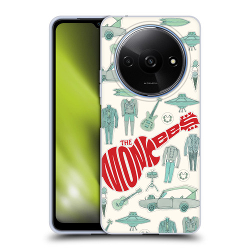 The Monkees Graphics Pattern Soft Gel Case for Xiaomi Redmi A3