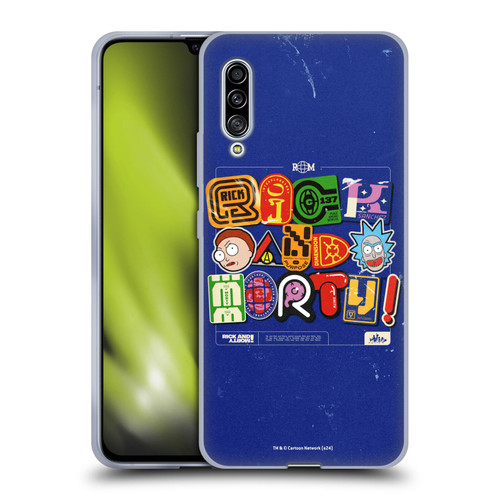 Rick And Morty Duo Graphics Typography Soft Gel Case for Samsung Galaxy A90 5G (2019)