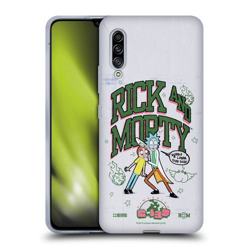 Rick And Morty Duo Graphics Wubb A Lubba Dub Dub Soft Gel Case for Samsung Galaxy A90 5G (2019)