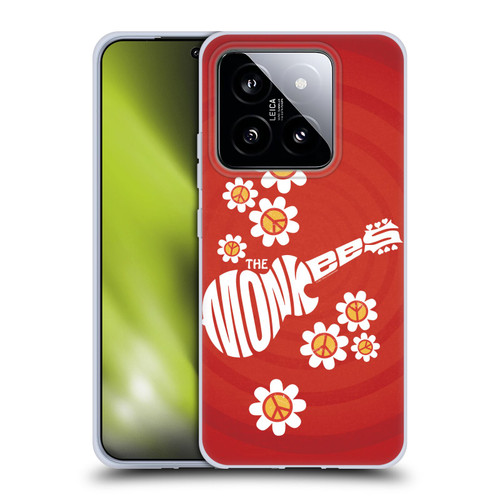 The Monkees Graphics Pattern In Red Soft Gel Case for Xiaomi 14