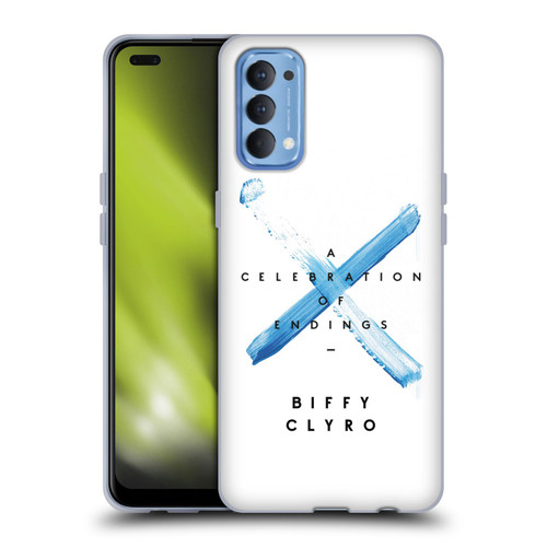 Biffy Clyro Graphics A Celebration Of Endings Soft Gel Case for OPPO Reno 4 5G
