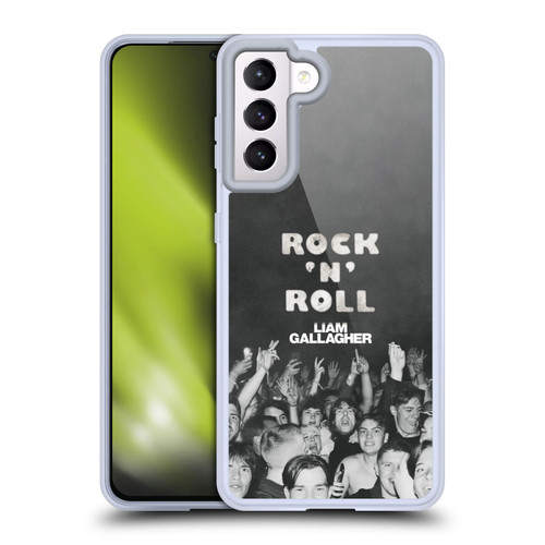 Liam Gallagher Graphics Album Cover Soft Gel Case for Samsung Galaxy S21 5G