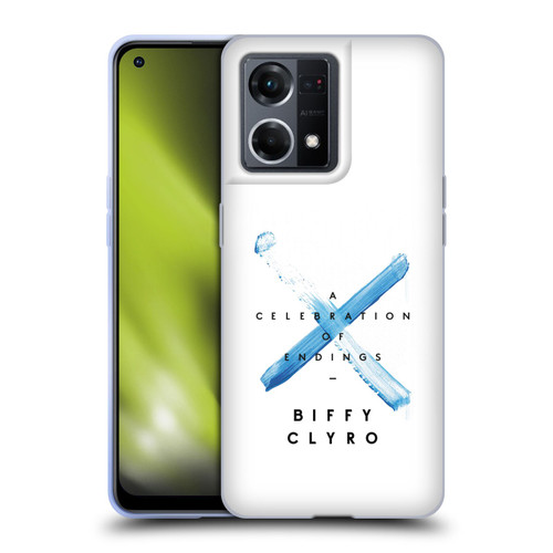 Biffy Clyro Graphics A Celebration Of Endings Soft Gel Case for OPPO Reno8 4G