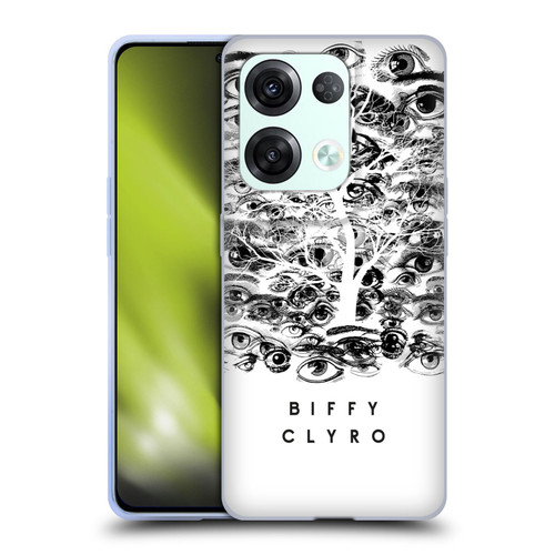 Biffy Clyro Graphics Eyes Soft Gel Case for OPPO Reno8 Pro