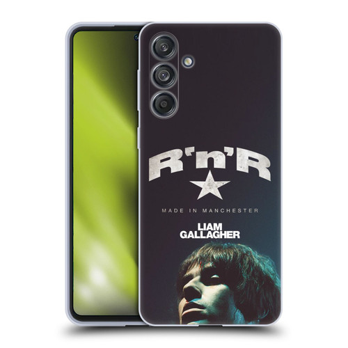 Liam Gallagher Graphics Rkid Soft Gel Case for Samsung Galaxy M55 5G