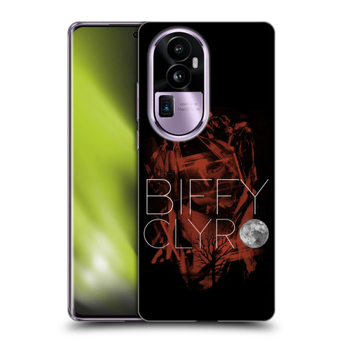 Biffy Clyro Graphics Red Soft Gel Case for OPPO Reno10 Pro+