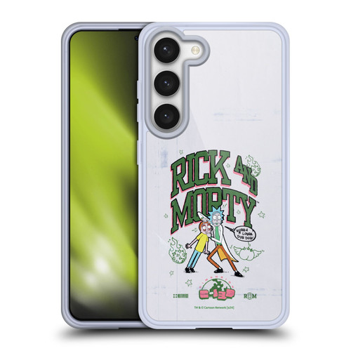 Rick And Morty Duo Graphics Wubb A Lubba Dub Dub Soft Gel Case for Samsung Galaxy S23 5G