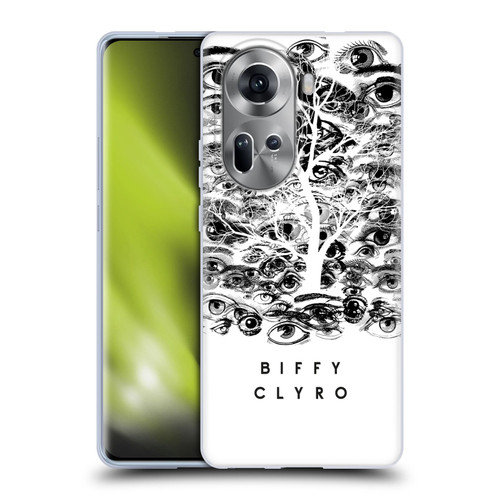Biffy Clyro Graphics Eyes Soft Gel Case for OPPO Reno11