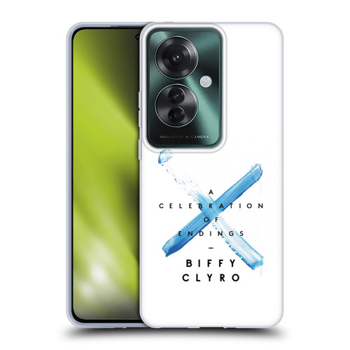 Biffy Clyro Graphics A Celebration Of Endings Soft Gel Case for OPPO Reno11 F 5G / F25 Pro 5G