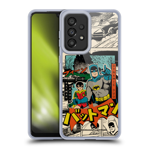 Batman DC Comics Bat-Manga! Collage Soft Gel Case for Samsung Galaxy A33 5G (2022)