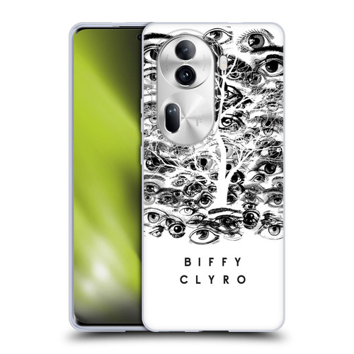 Biffy Clyro Graphics Eyes Soft Gel Case for OPPO Reno11 Pro