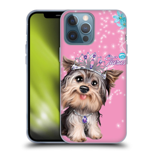 Animal Club International Royal Faces Yorkie Soft Gel Case for Apple iPhone 13 Pro Max