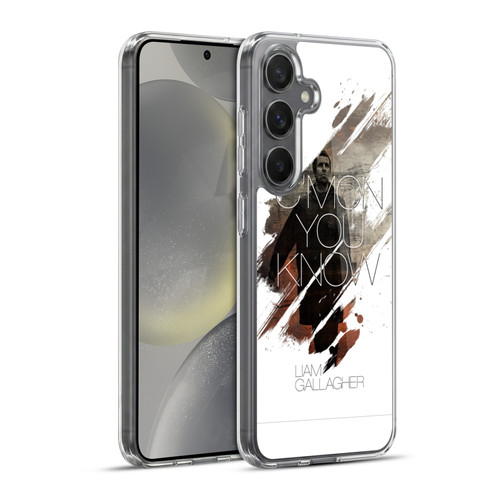 Liam Gallagher Graphics C'mon You Know Soft Gel Case for Samsung Galaxy S24+ 5G