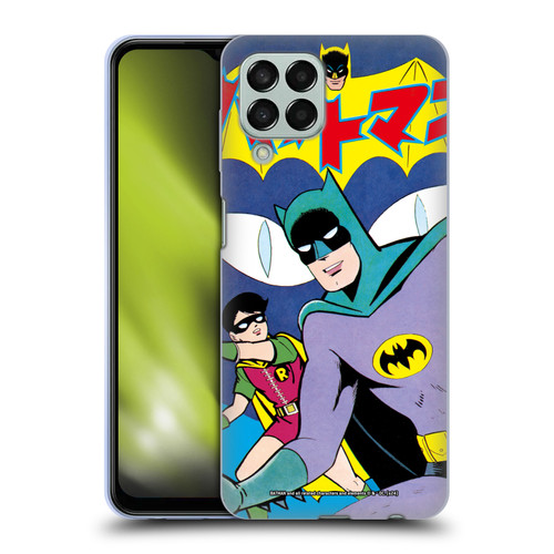 Batman DC Comics Bat-Manga! Comic Book Cover Soft Gel Case for Samsung Galaxy M33 (2022)
