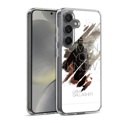 Liam Gallagher Graphics C'mon You Know Soft Gel Case for Samsung Galaxy S24 5G